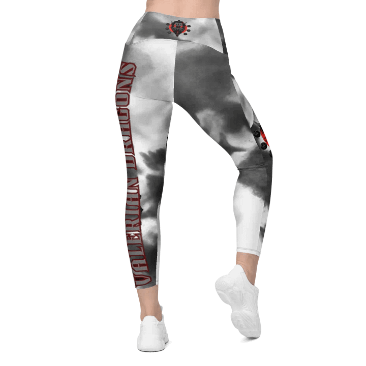 RAIN CLOUD demon soul square up women's pocket leggings product image (2)