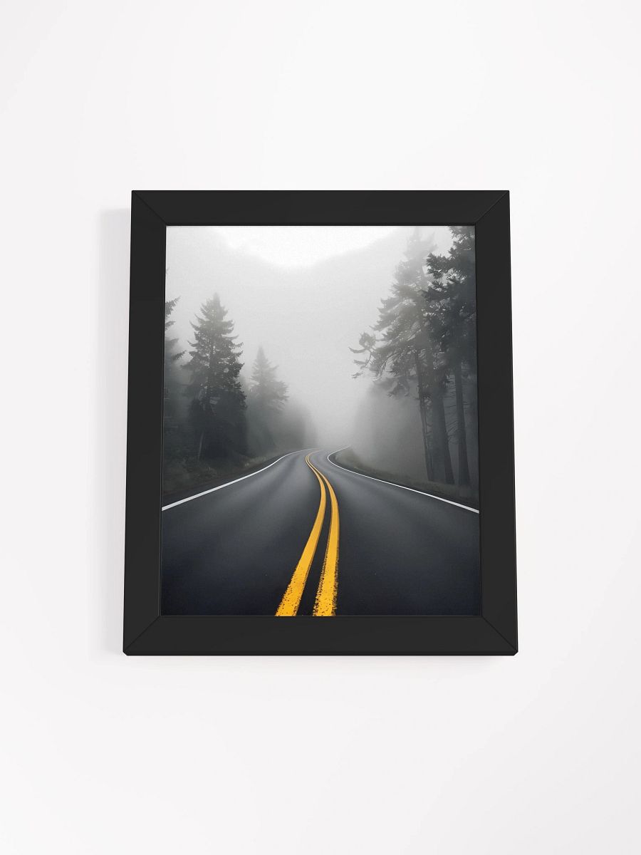 Misty Road Framed Matte Poster product image (2)