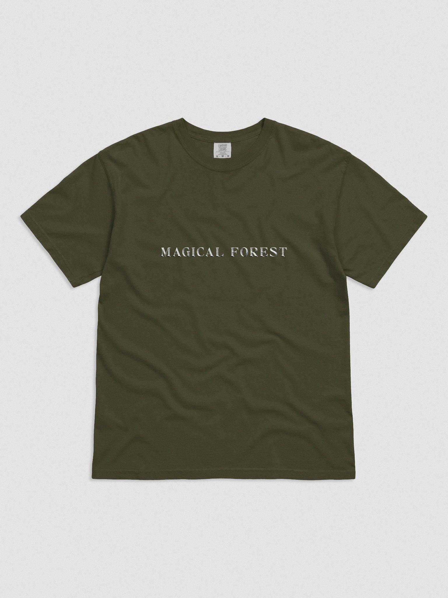 Embroidered Magical Forest Unisex Tee product image (1)