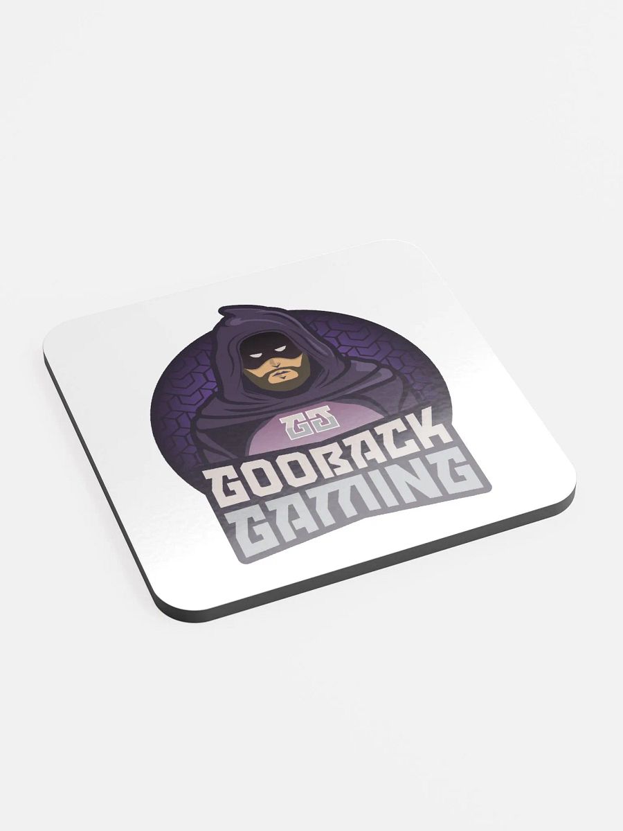 GoobackGaming main logo coaster product image (2)
