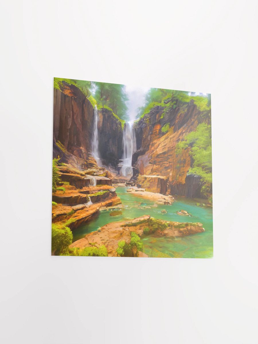Tranquil Cascades Matte Poster product image (15)
