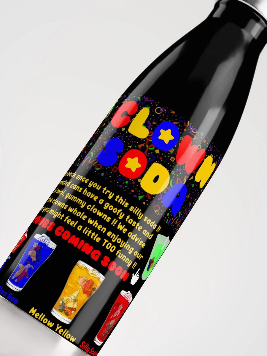 Boyoyoing Clown Soda Website Stainless Steel Bottle product image (5)
