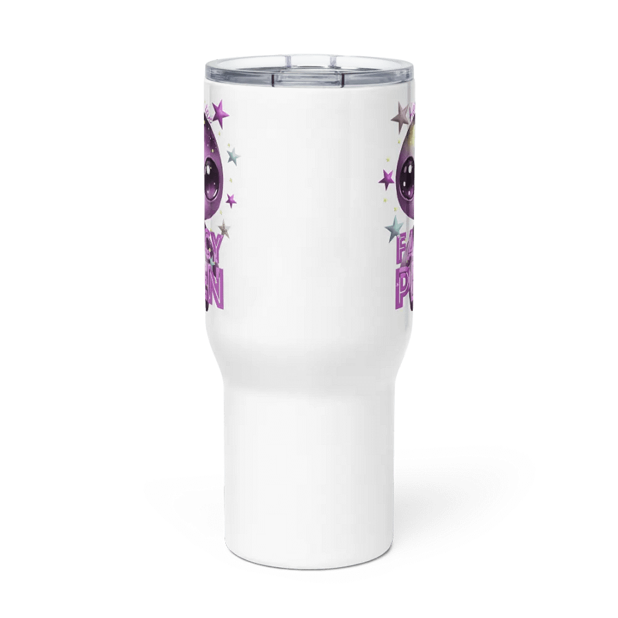 Fancy Alien Travel Mug (Soft Mauve Dude) product image (3)