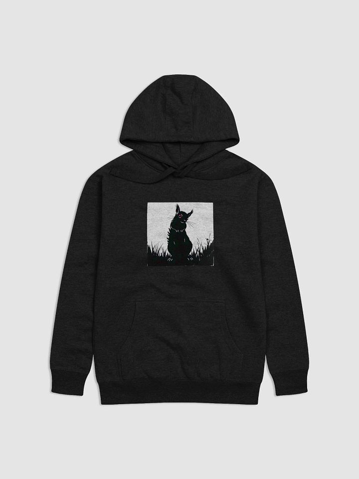 Eerie Rabbit Silhouette Hoodie product image (1)
