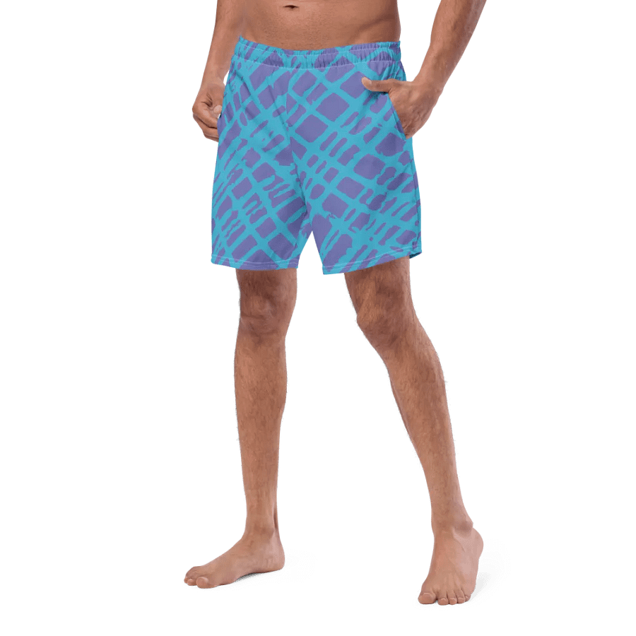 Woven Waves All-Over Swim Trunks product image (2)