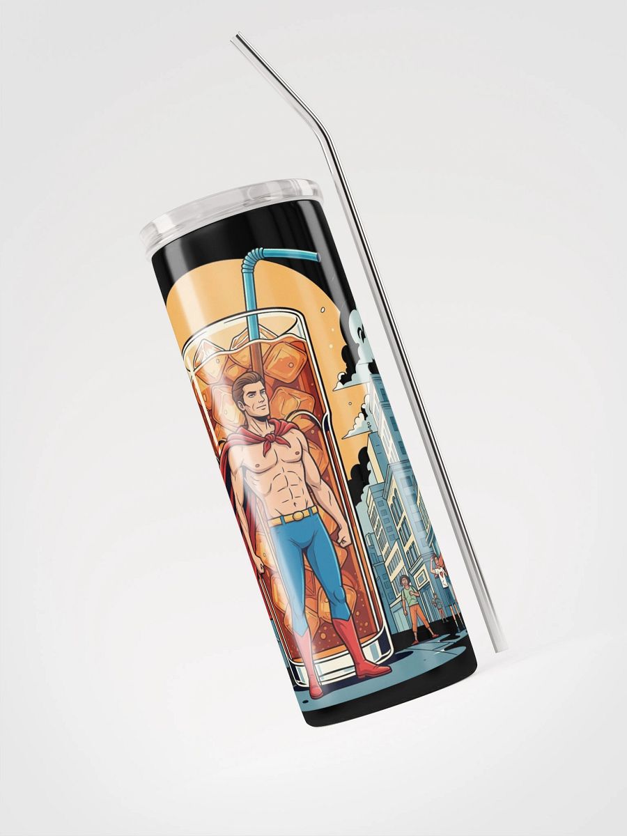 Superhero Stainless Steel Tumbler: Stay Supercharged! product image (5)