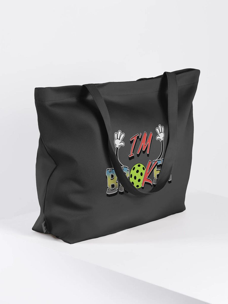 Im Ok Im Broken Pickleball Colorful Statement Tote product image (1)