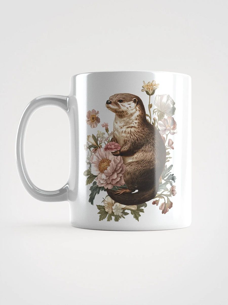 Floral Otter Elegance Mug product image (1)