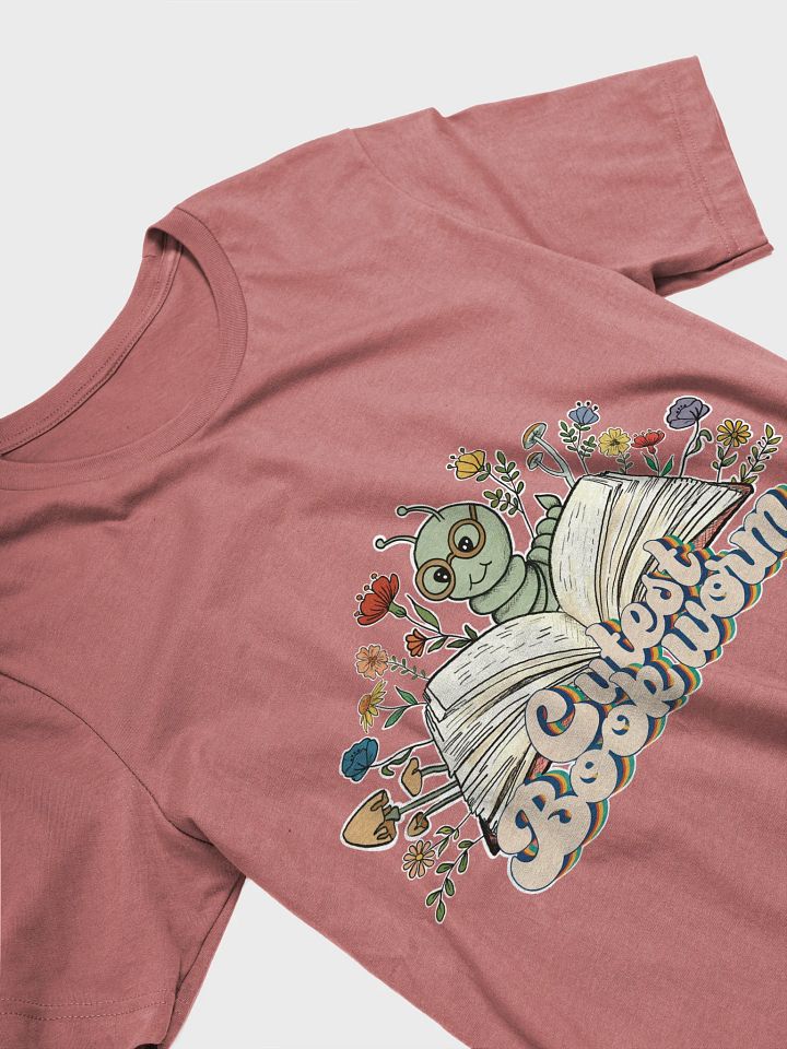 Cutest Bookworm T shirt all Colors product image (1)