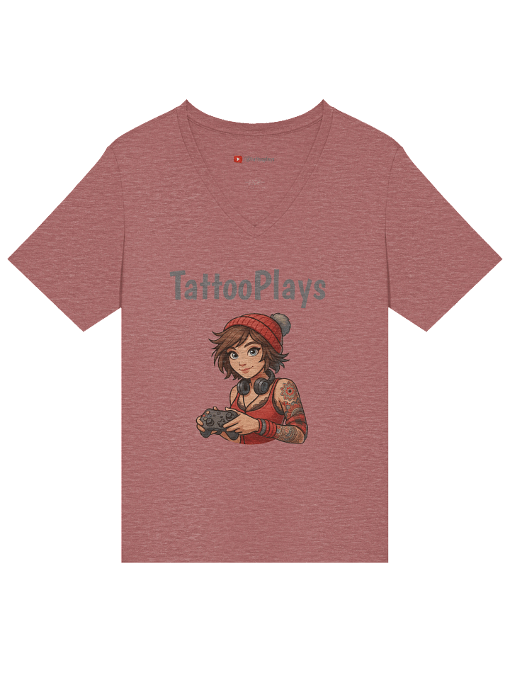 TattooPlays V-neck t-shirt women product image (2)