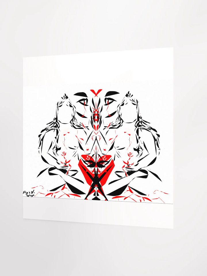 Irrepresible Bliss Art print 18''x18'' By Song in The Wind product image (2)