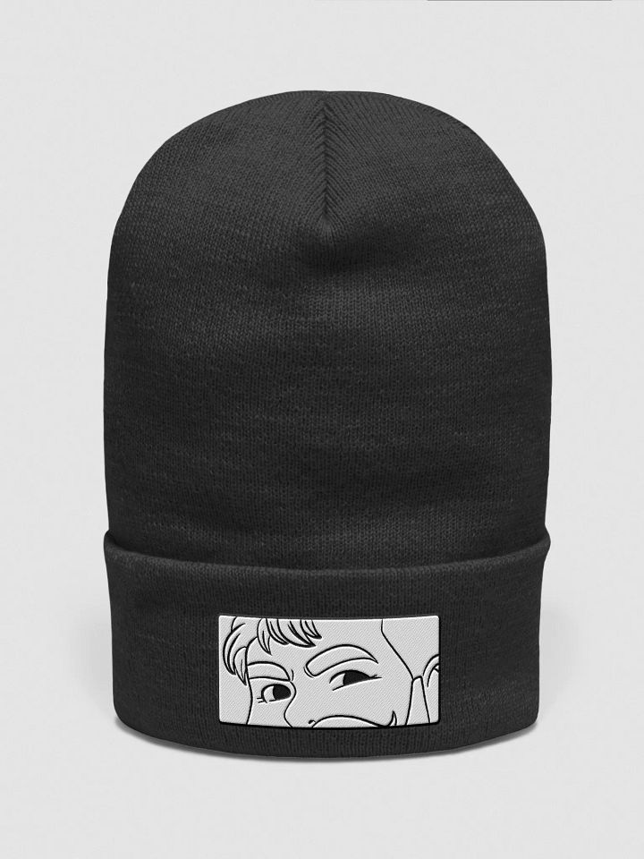 Bear Stare Beanie - Black Outline product image (9)