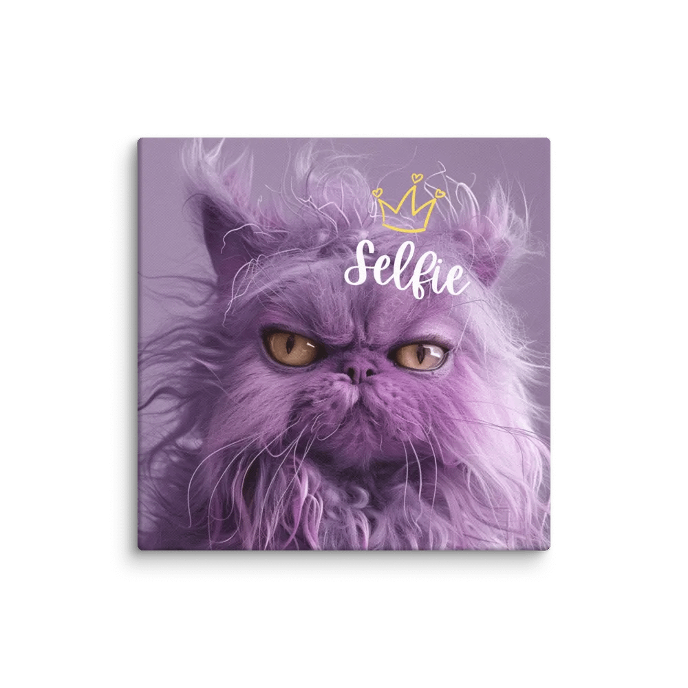 Selfie Mess: Canvas Print product image (1)