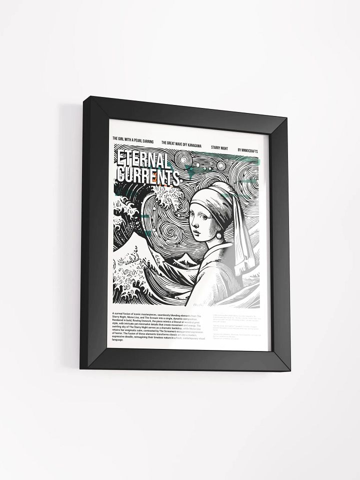 Ethereal Currents Matte Poster product image (2)