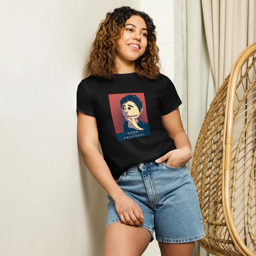 Gosh For President Women's High Waisted Tee product image (6)