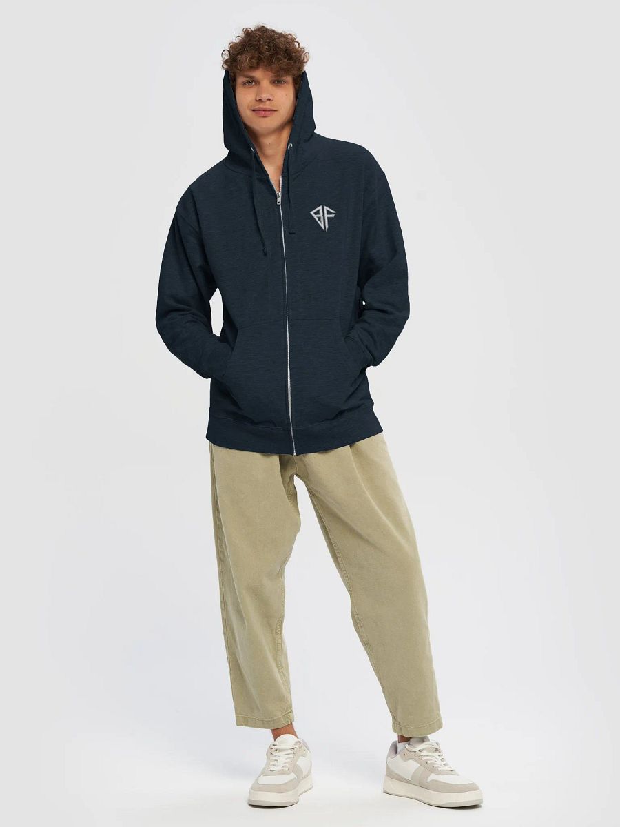Navy Zip-Up Hoodie product image (7)