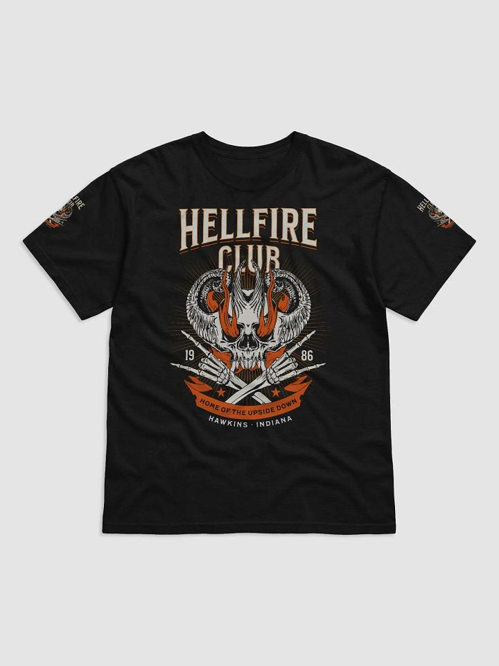 Hellfire Club Hawkins 1986 T-Shirt product image (1)