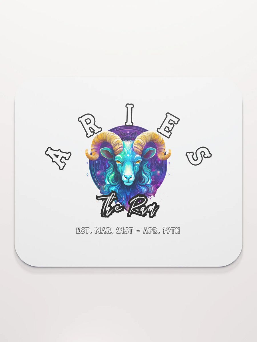 Aries - Zodiac Mouse Pad product image (2)