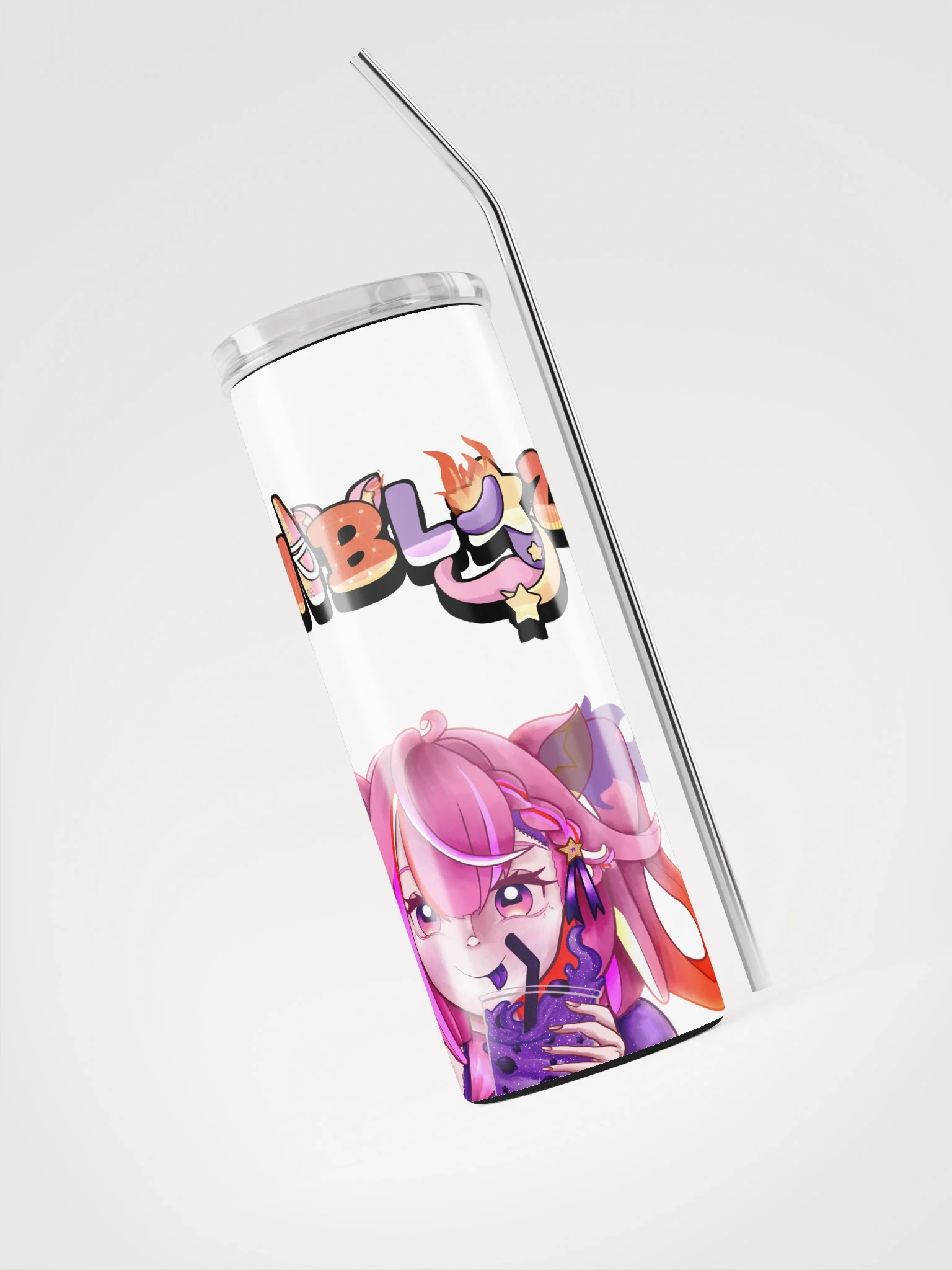 Cinniblaze Boba Tumbler product image (3)