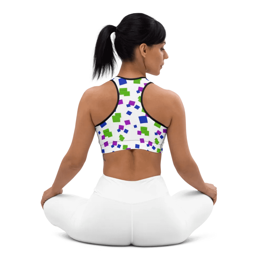 glitch sports bra with pads product image (10)