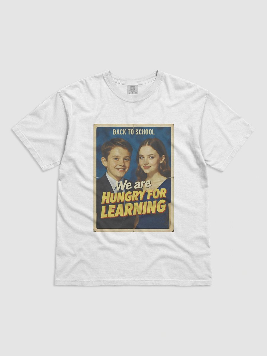 Hungry for Knowledge Retro T-Shirt product image (1)