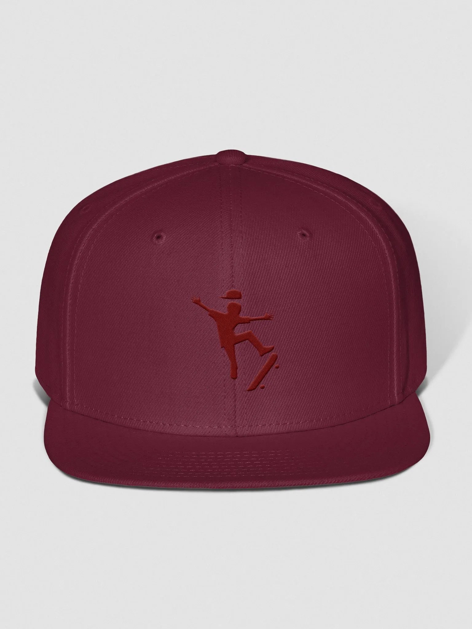 Dazzle Deck Burgundy Maroon Baseball Cap product image (1)