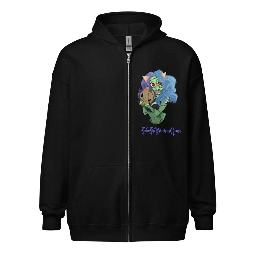 Stitched Together Zip Hoodie product image (1)