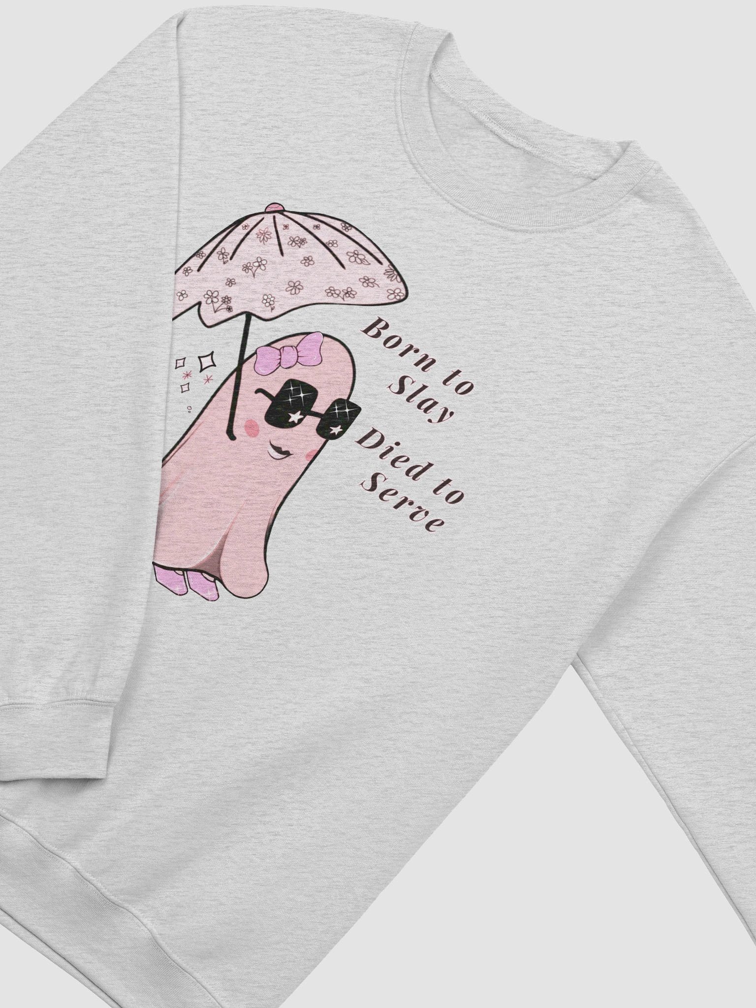 Born to Slay Sweatshirt- Ghost Glam Girl product image (2)