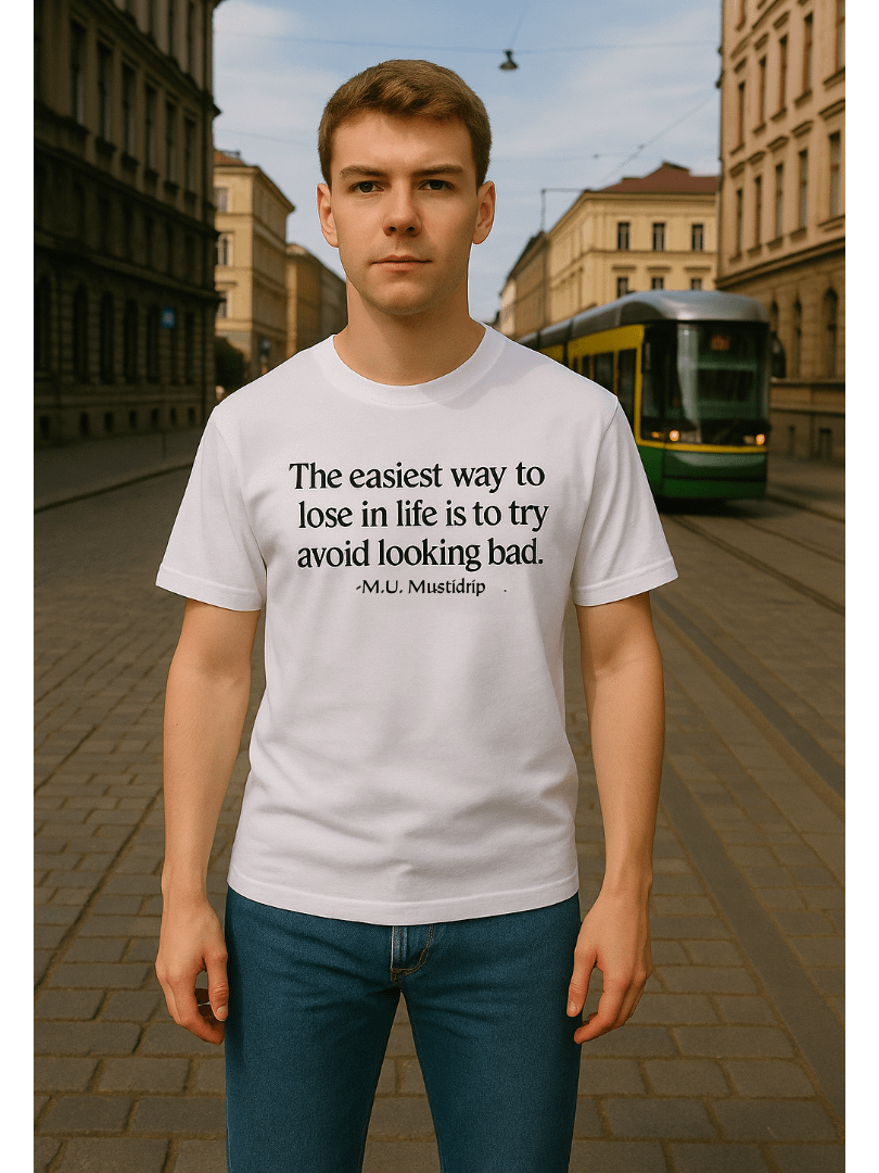 Mustidrip “Lose in Life” Tee – Unisex Softstyle product image (13)