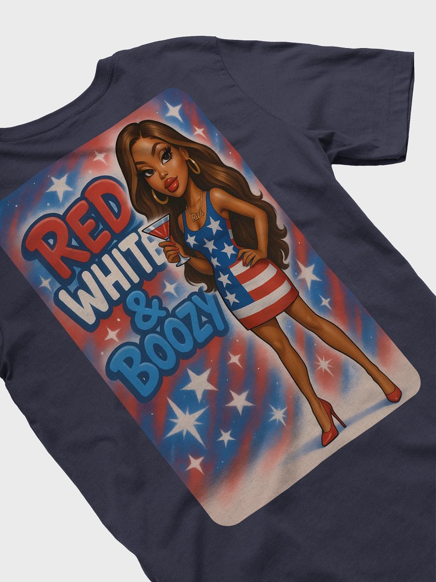 Patriotic Cocktail Fun Women's T-Shirt product image (2)