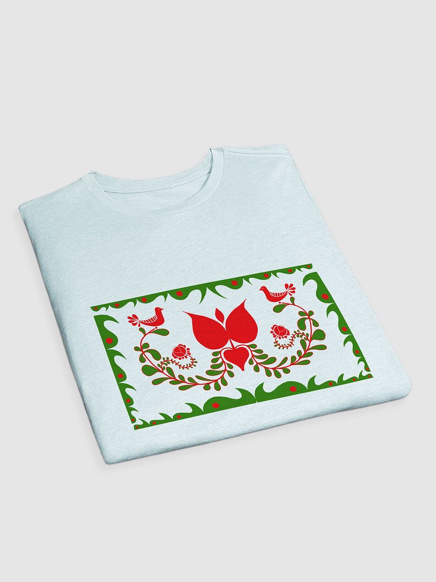 Hungarian Folk Art Red Flower T-Shirt product image (3)