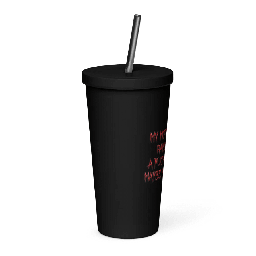 Raise A Fool Black Tumbler product image (4)