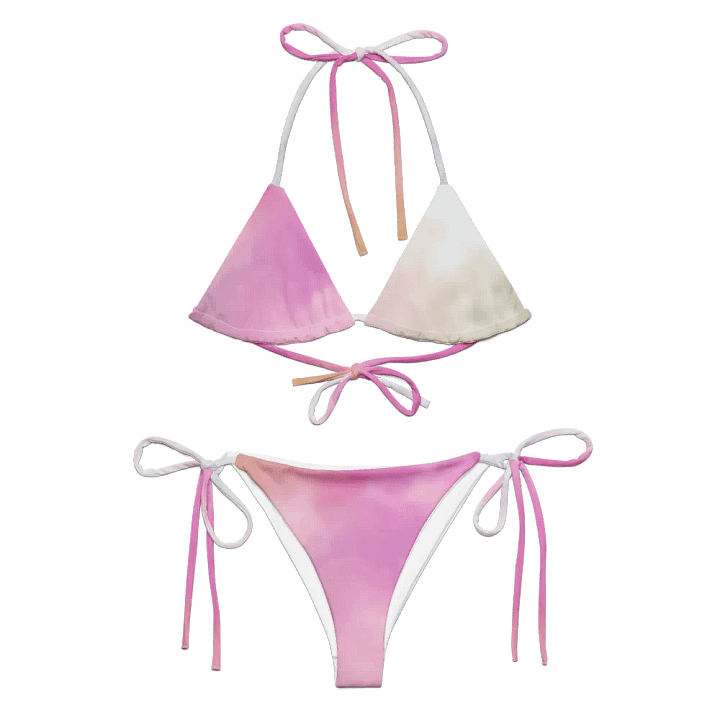 Blur cloud rainbow Design String Bikini - V4 product image (1)