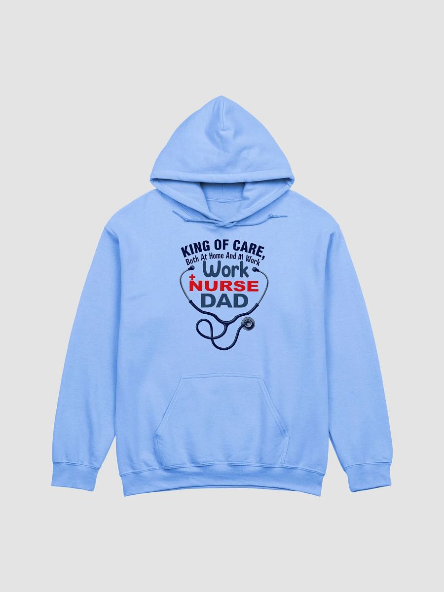 King of Care Nurse Dad Hoodie product image (2)