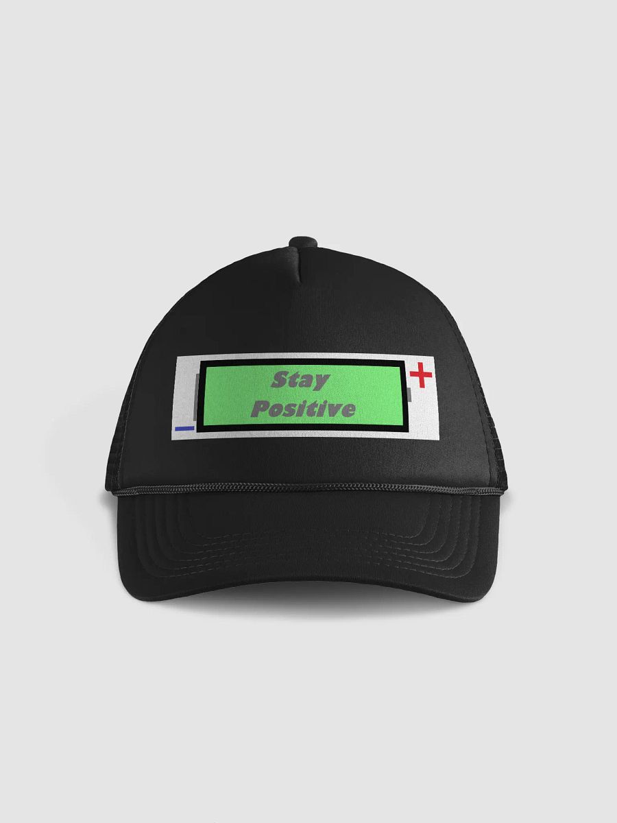 Stay positive battery hat product image (1)