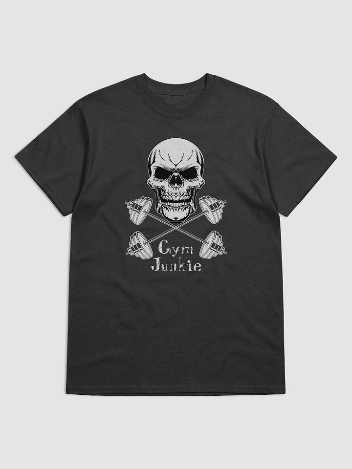 Gym Junkie Tee: Hardcore Fitness, No Limits! product image (1)