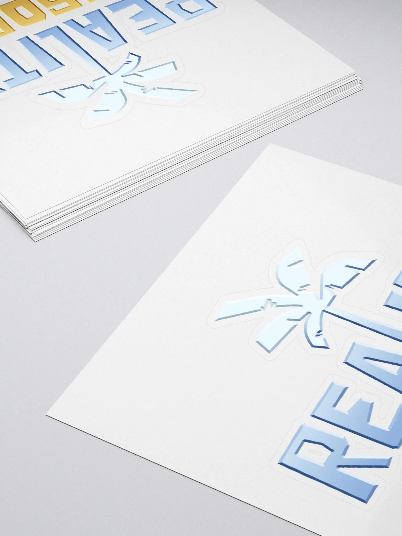 "Reality Resort" Sticker product image (4)
