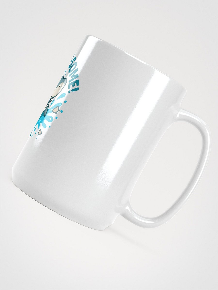 Jaw-some Shark White Glossy Mug product image (4)