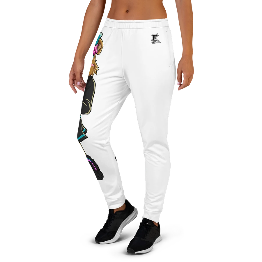 Standing Girl Bear White Joggers product image (3)