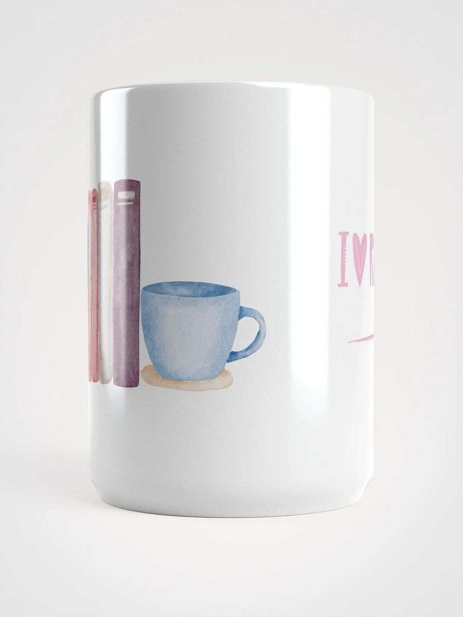 I ♥ READING White Glossy Mug 📖 product image (5)