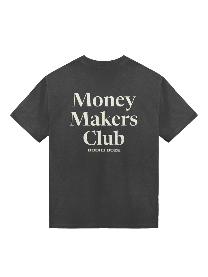 Money Makers Tee Dark Oversized product image (2)