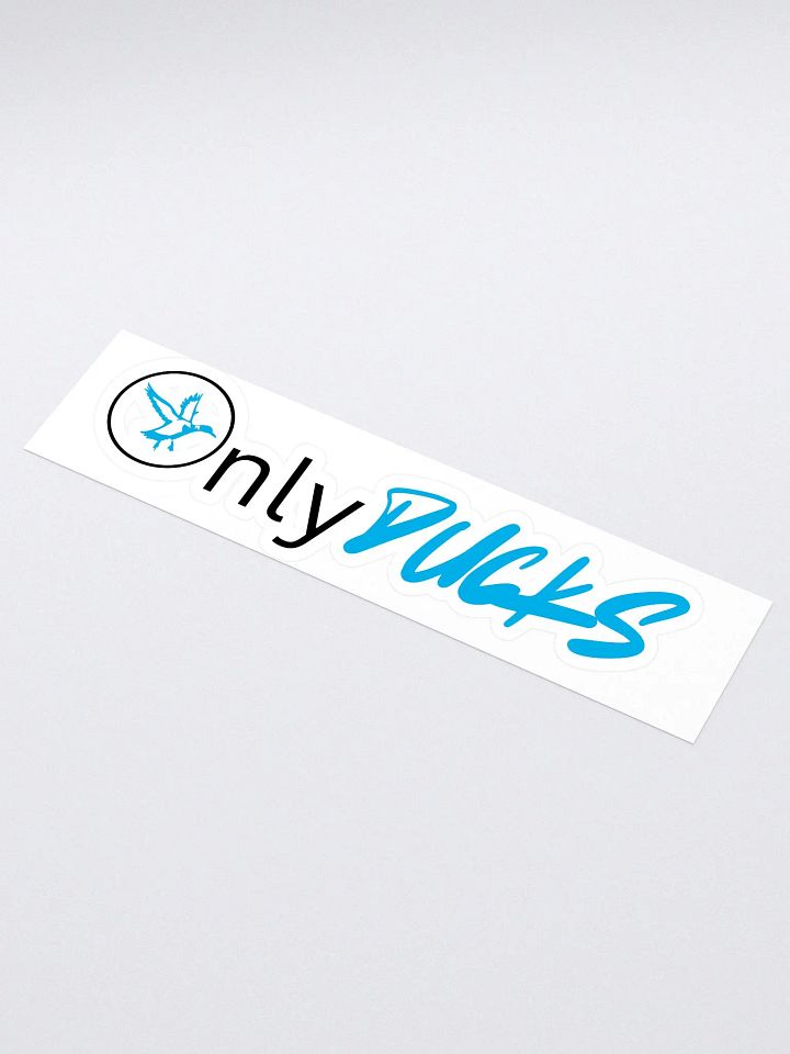 only ducks Kiss Cut Sticker product image (1)