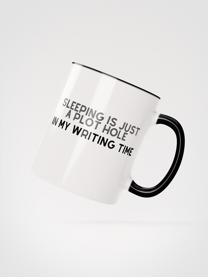 Plot Hole Writer's Mug: Peek-a-boo colors product image (2)