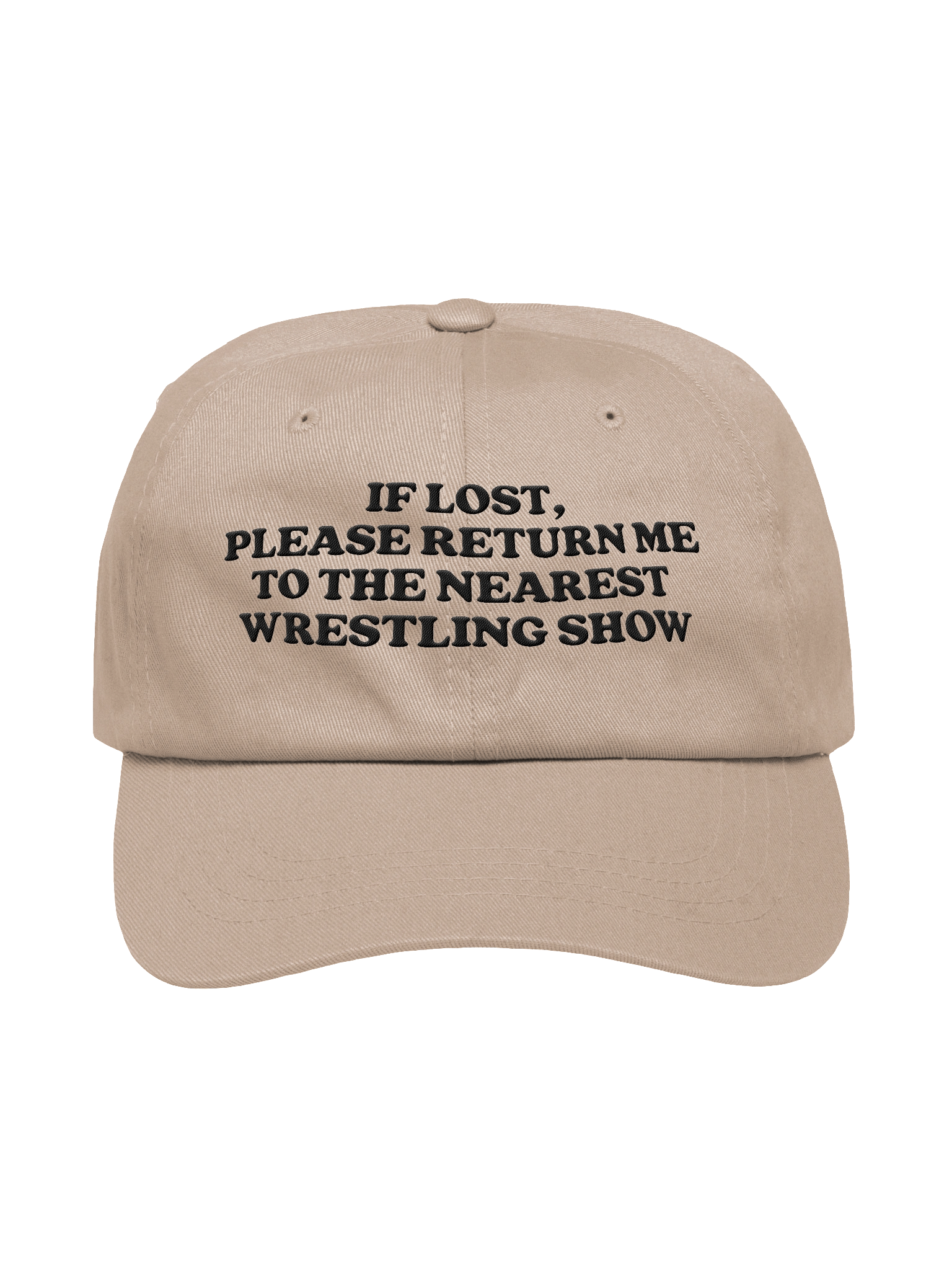 All Roads Lead To Wrestling Embroidered Dad Hat product image (1)