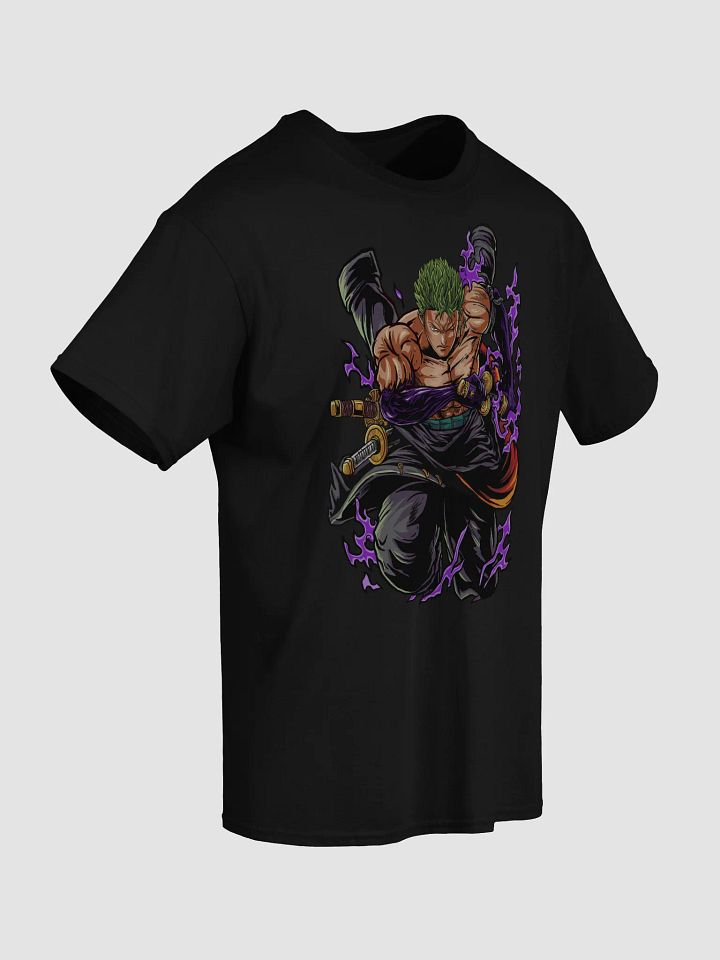 One Piece – Roronoa Zoro Dynamic Front & Wanted Poster Back T-Shirt product image (2)