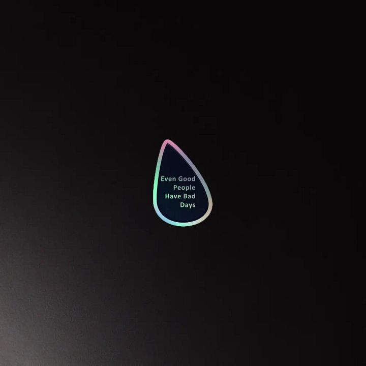 Even Good People Holographic Sticker product image (2)
