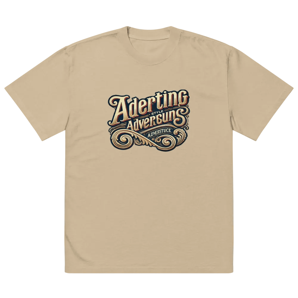 Adtering Ornate Typography Tee product image (2)