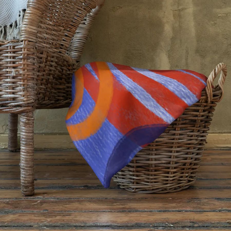 Colorful Spirals Throw Blanket product image (22)
