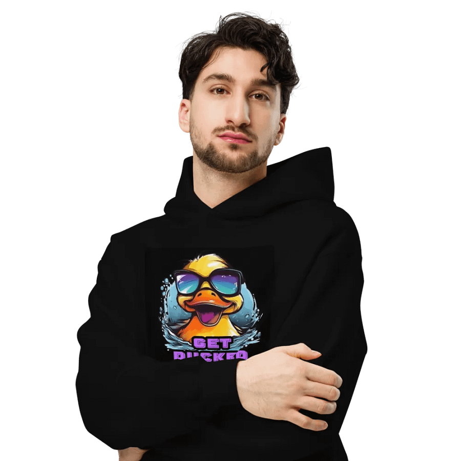 Splashy Duck Oversized Hoodie product image (6)