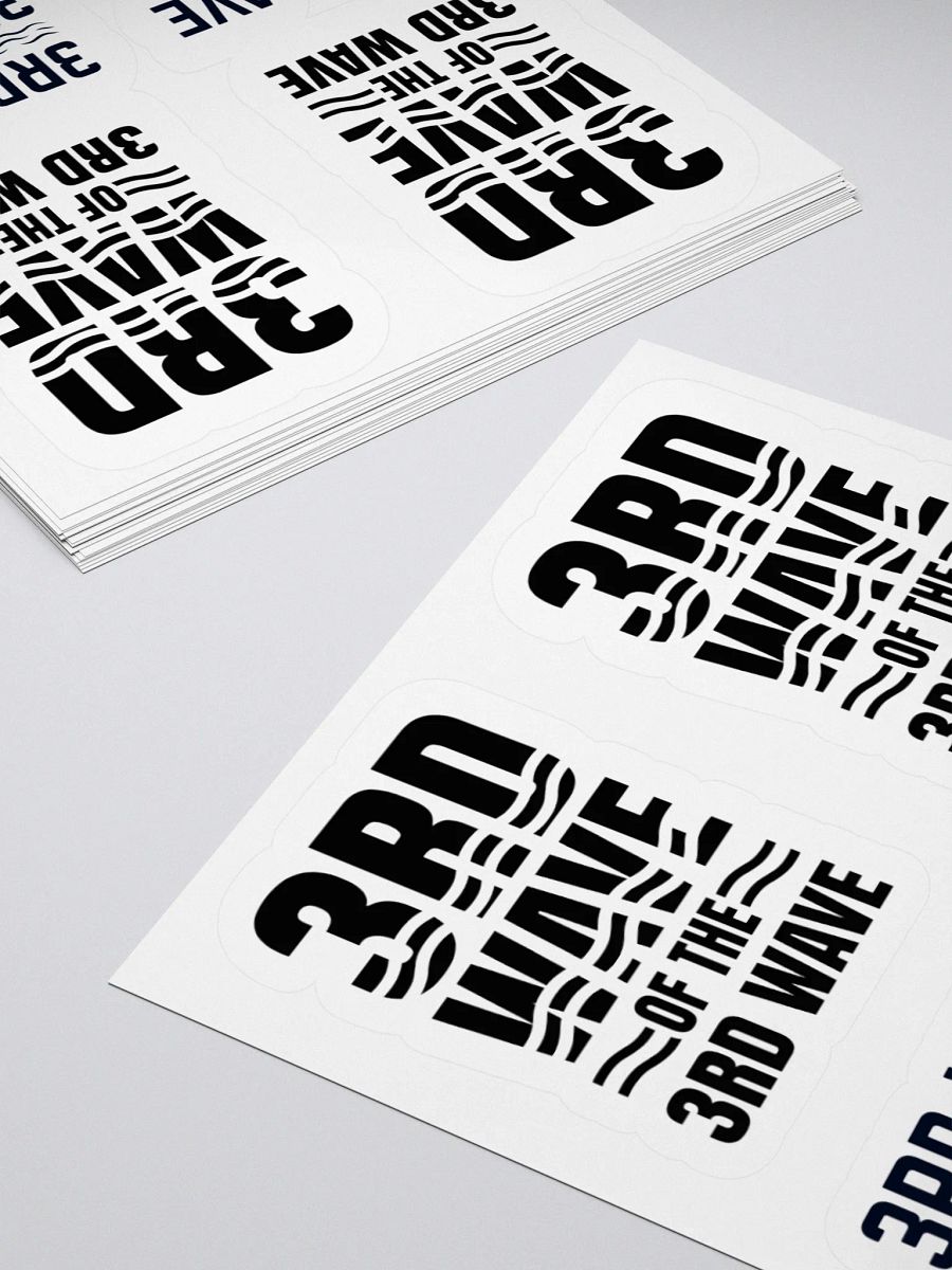 3rd Wave Of The 3rd Wave Stickers (#2) product image (11)